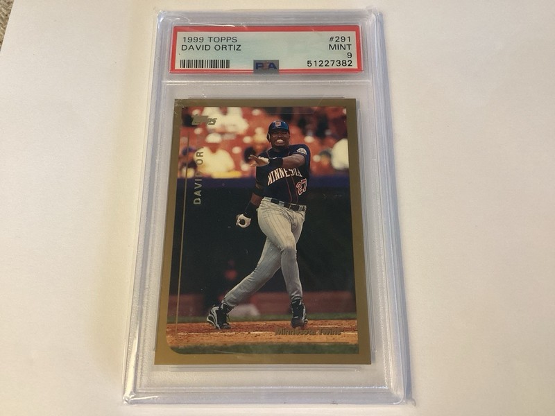 1999 Topps - David Ortiz #291 PSA 9 Minnesota Twins