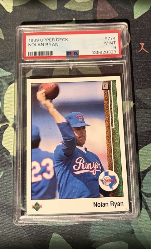 1989 Upper Deck - Nolan Ryan #774 MINT PSA 9