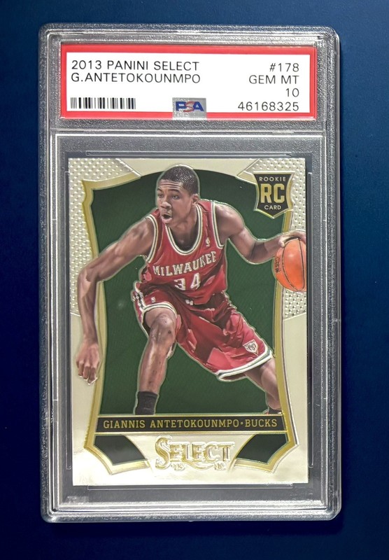 2013-14 Select Giannis Antetokounmpo Rookie RC PSA 10