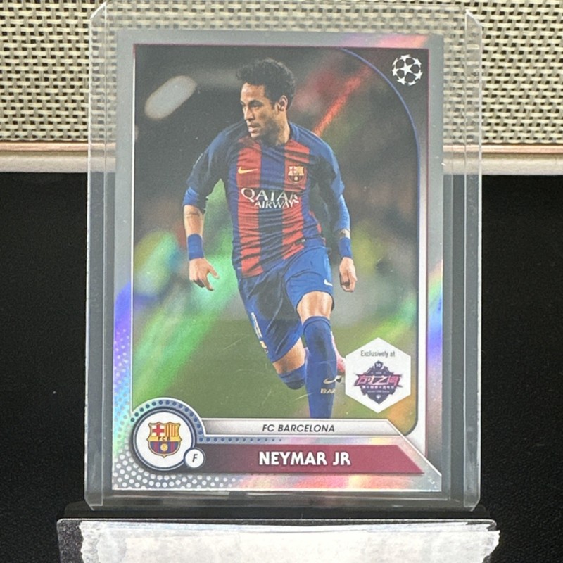 Topps Neymar Jr. FC Barcelona Soccer Sports Trading Card Player Card