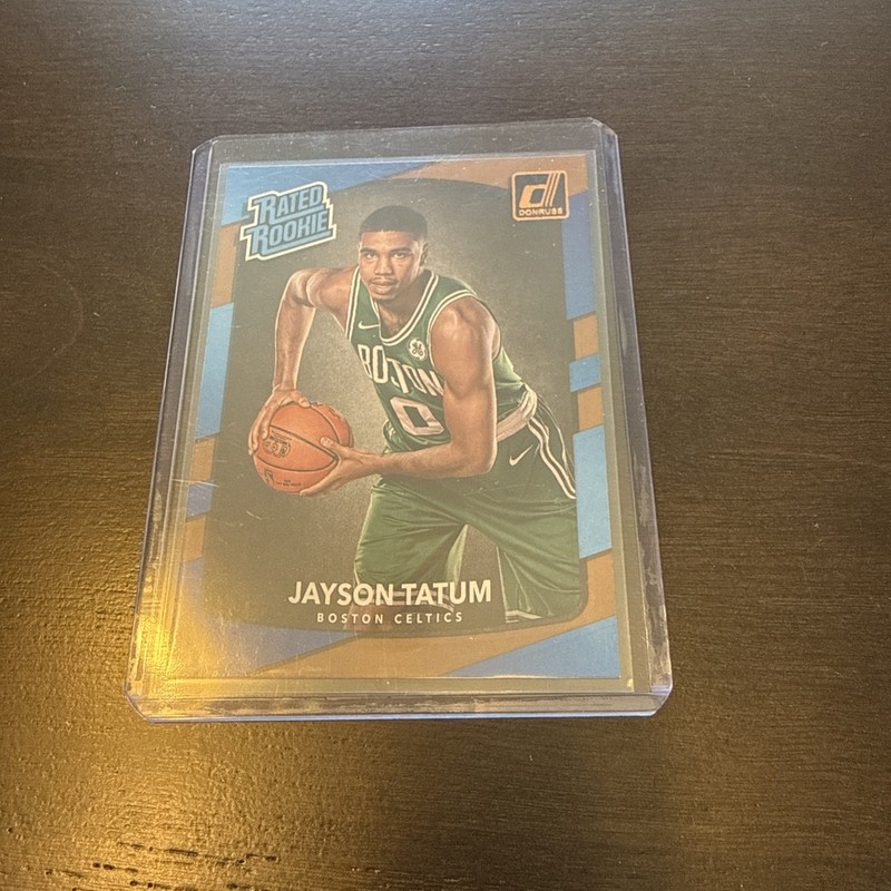2017-18 Panini Donruss Rated Rookies Jayson Tatum #198 (RC)