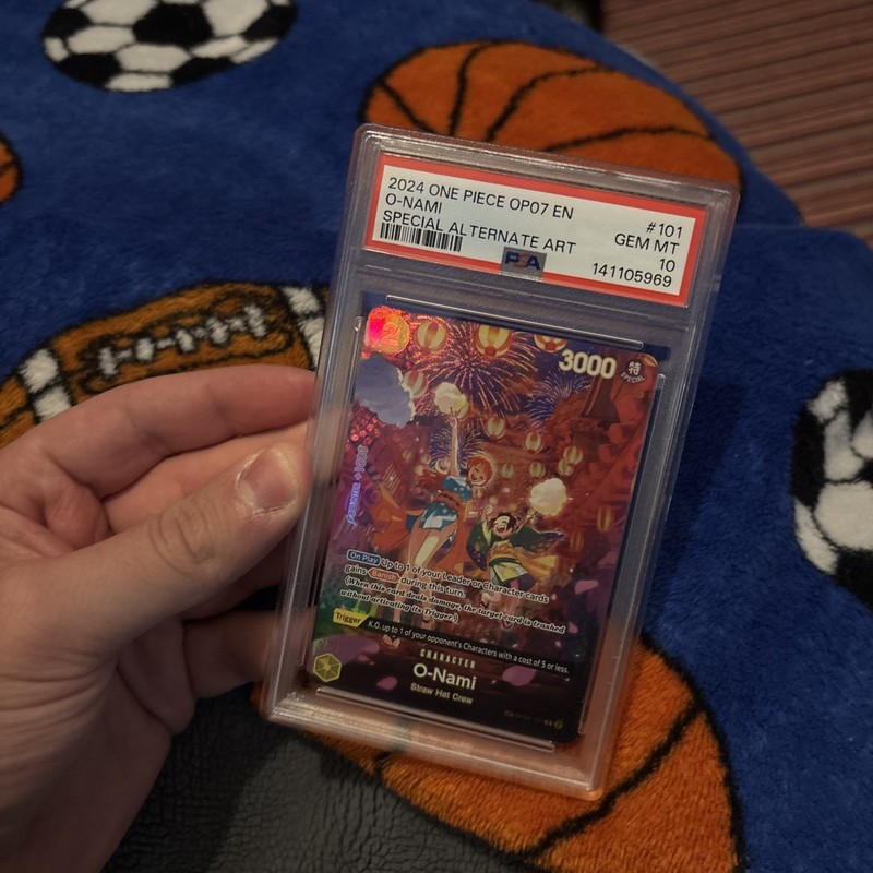 One Piece TCG (Chase) Read Desc O-Nami #OP06-101SP 500Years In The Future PSA 10 view 2