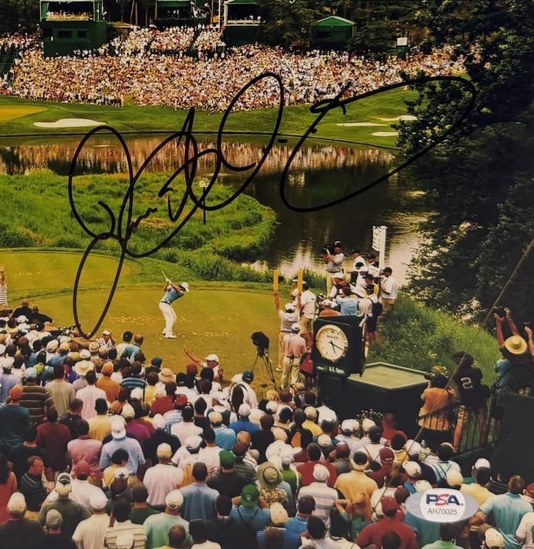 Rory McIlroy Signed Autographed Signed 11x14 Photo Sports Illustrated PSA view 2