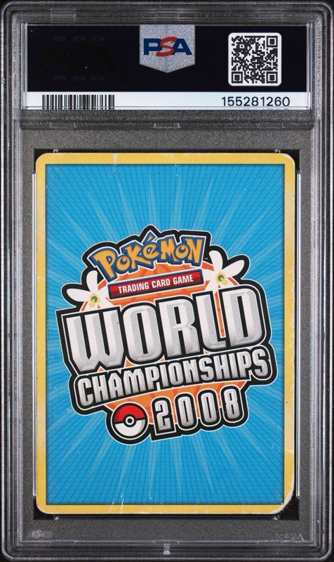 Pokémon Mew Gold Star 2008 World Champ Empotech 101/101 PSA AUTH (psa 1) POP 2 view 2