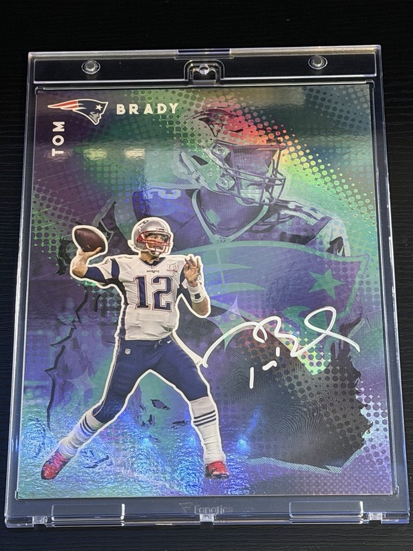2025 Under Wraps Tom Brady Emanate Auto Halftone SP! Patriots Goat🔥🔥Fanatics