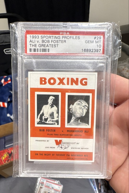 1993 Sporting Profiles The Greatest - Muhammad Ali, Bob Foster #29