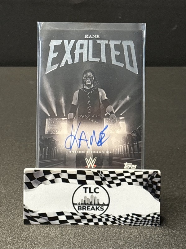 2025 Topp Exalted WWE Exalted Black White Autographed BWS-KNE