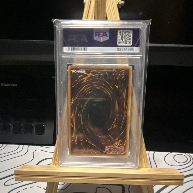 Konami Yu-Gi-Oh! Red-Eyes Black Dragon MGED-EN003 1st Ed PSA 10 2021 view 2