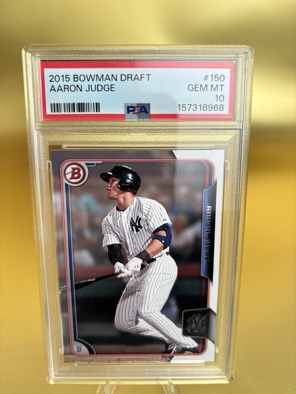 2015 Bowman Draft - Aaron Judge #150 (RC) PSA 10
