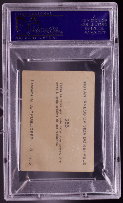 1964 Instantaneos Da Vida #268 Pele PSA 4 VG-EX Church Praying Brazil Soccer view 2