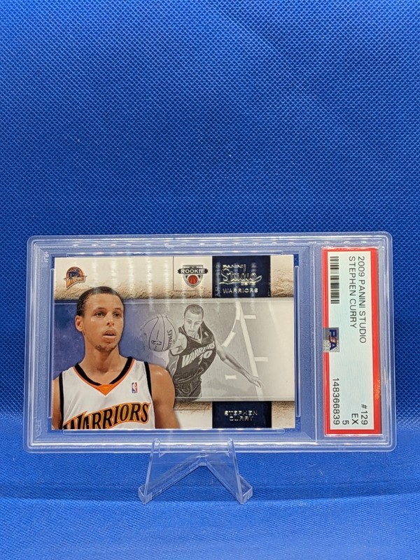 2009-10 Panini Studio - Rookie Stephen Curry #129 (RC)
