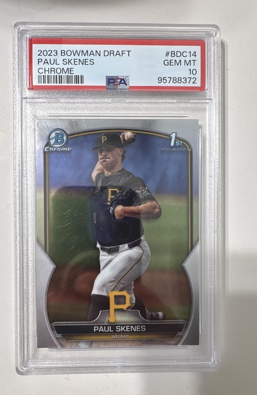 2023 Bowman Draft - Chrome Paul Skenes #BDC-14 (RC)  PSA 10