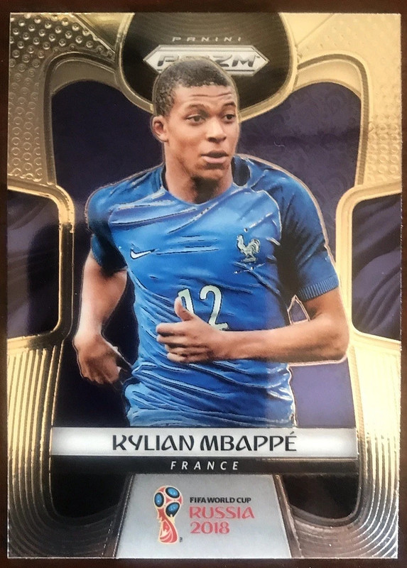 2018 Panini Prizm Kylian Mbappe RC MINT