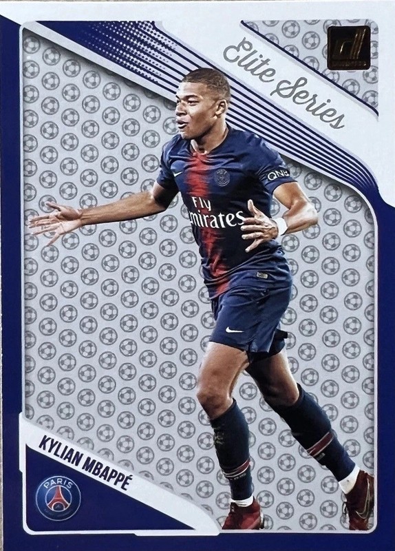 2018 Panini Donruss Kylian Mbappe Elite Series #ES-15 Paris Saint Germain