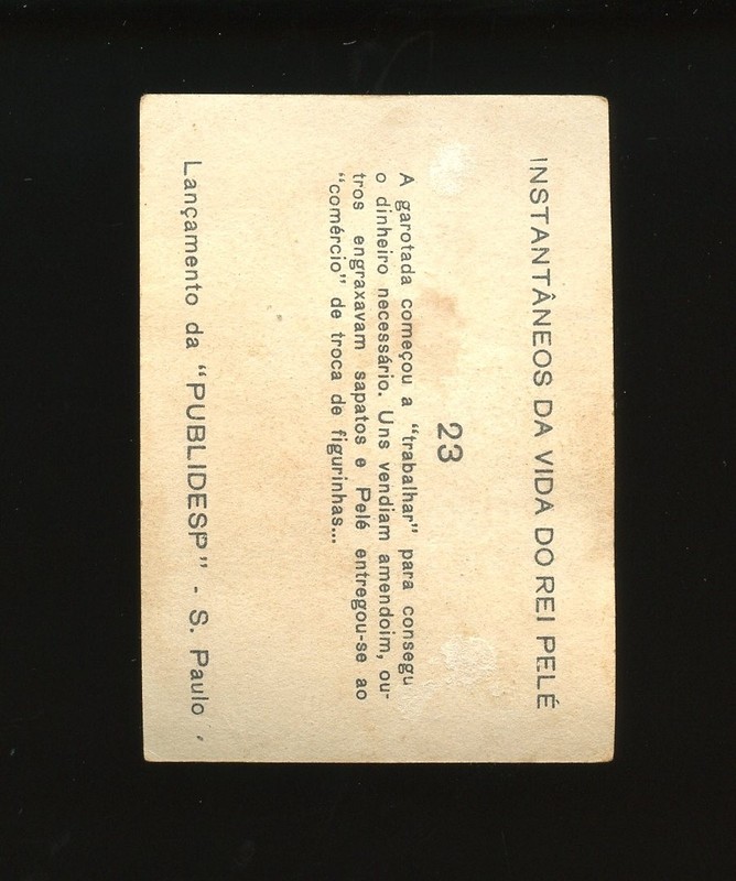1964 Instantaneos Da Vida Do Rei Set-Break # 23 Pele LOW GRADE *GMCARDS* view 2