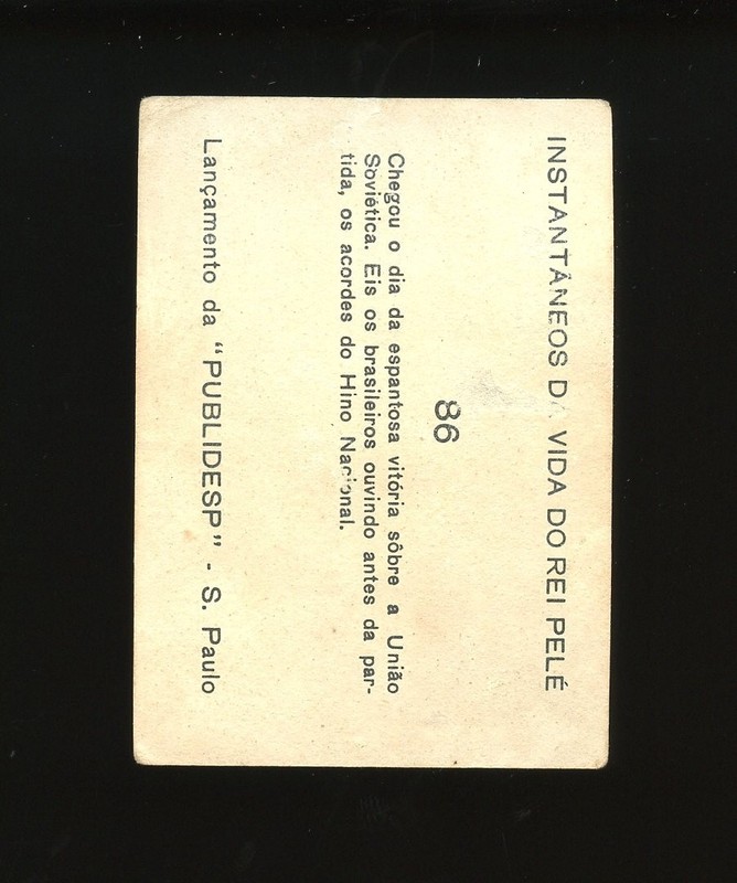 1964 Instantaneos Da Vida Do Rei Set-Break # 86 Pele LOW GRADE *GMCARDS* view 2