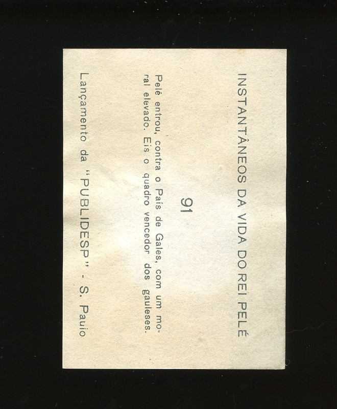 1964 Instantaneos Da Vida Do Rei Set-Break # 91 Pele LOW GRADE (filler) view 2