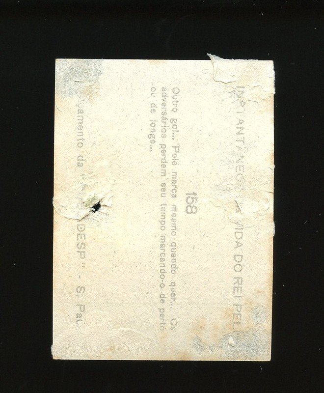 1964 Instantaneos Da Vida Do Rei Set-Break #158 Pele LOW GRADE (filler) view 2