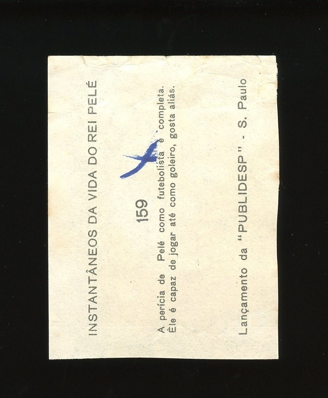 1964 Instantaneos Da Vida Do Rei Set-Break #159 Pele LOW GRADE (filler) view 2