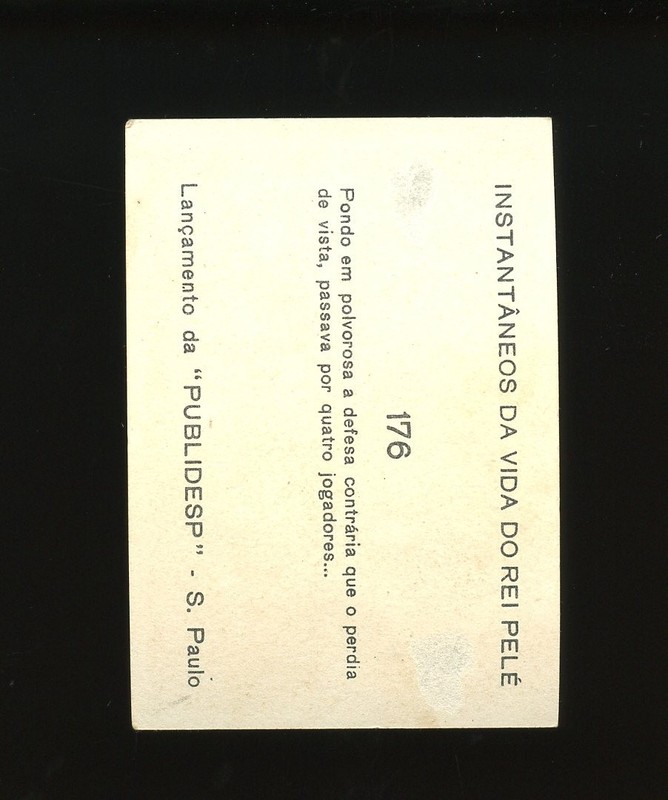 1964 Instantaneos Da Vida Do Rei Set-Break #176 Pele LOW GRADE *GMCARDS* view 2