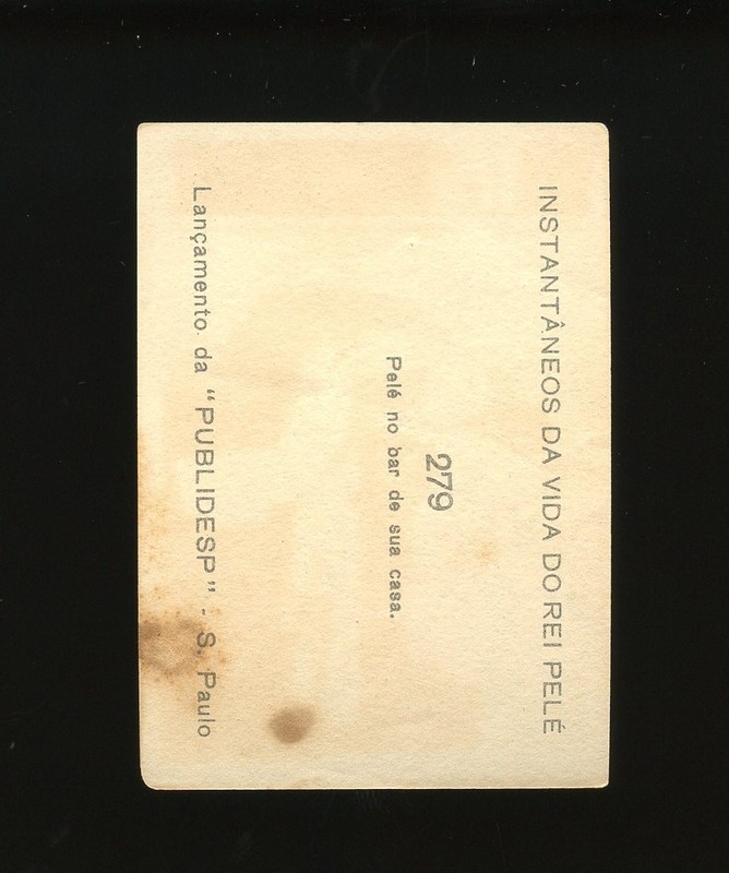 1964 Instantaneos Da Vida Do Rei Set-Break #279 Pele LOW GRADE *GMCARDS* view 2