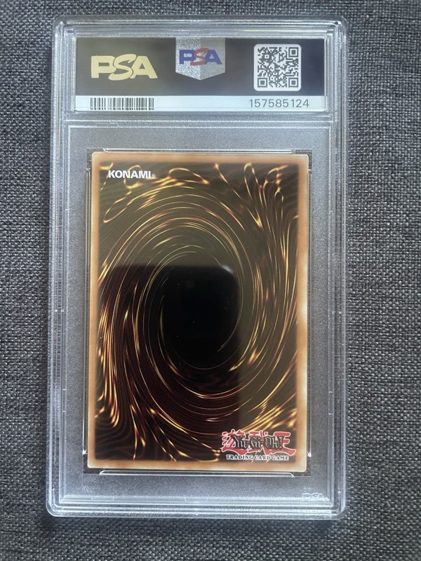 Konami Yu-Gi-Oh! Dark Magician Girl PSA 9 Ghost Rare 1st Ed GFP2-EN177 view 2