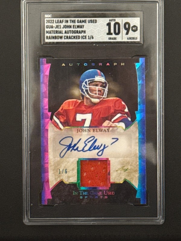 NFL numbered auto/ patch/ graded