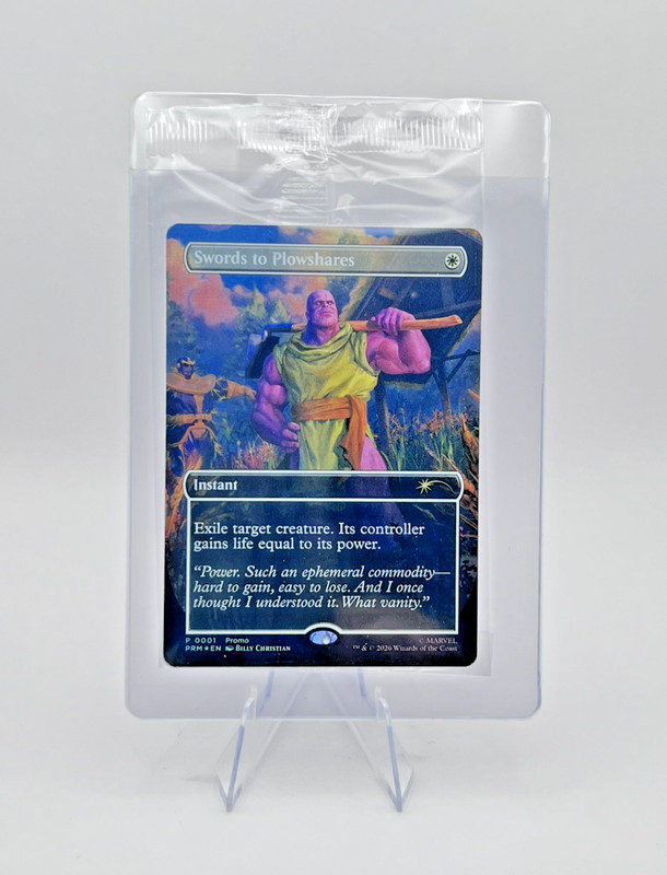 Swords to Plowshares Mint Foil Borderless PSA MTG Magic the Gathering Promo