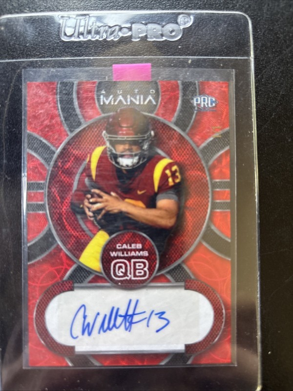 2023 Wild Card Mania Caleb Williams Auto 1/1 ready to ship to PSA