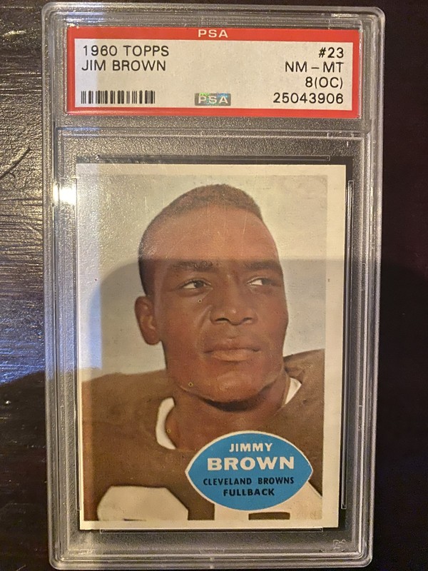 1960 Topps - Jim Brown #23