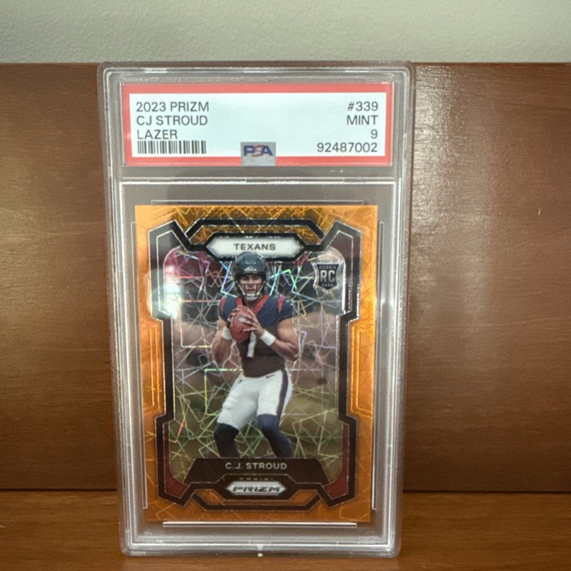 2023 Panini Prizm - Rookies C.J. Stroud #339 Lazer Prizm (RC)