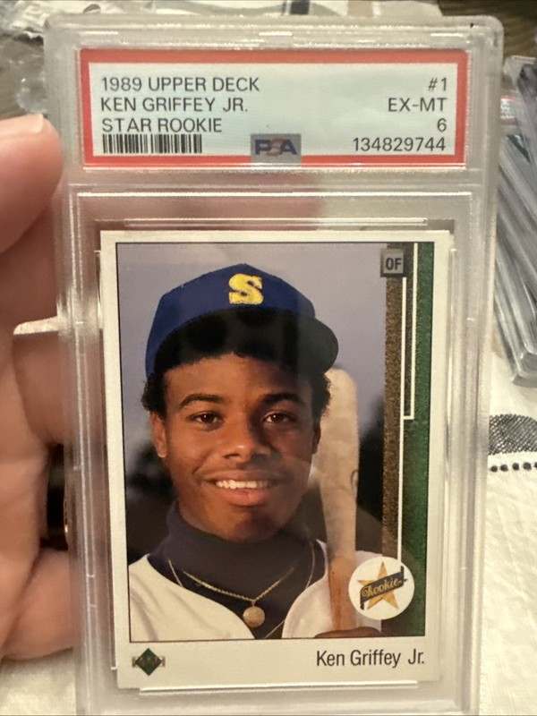1989 Upper Deck - Star Rookie Ken Griffey Jr #1 (RC)