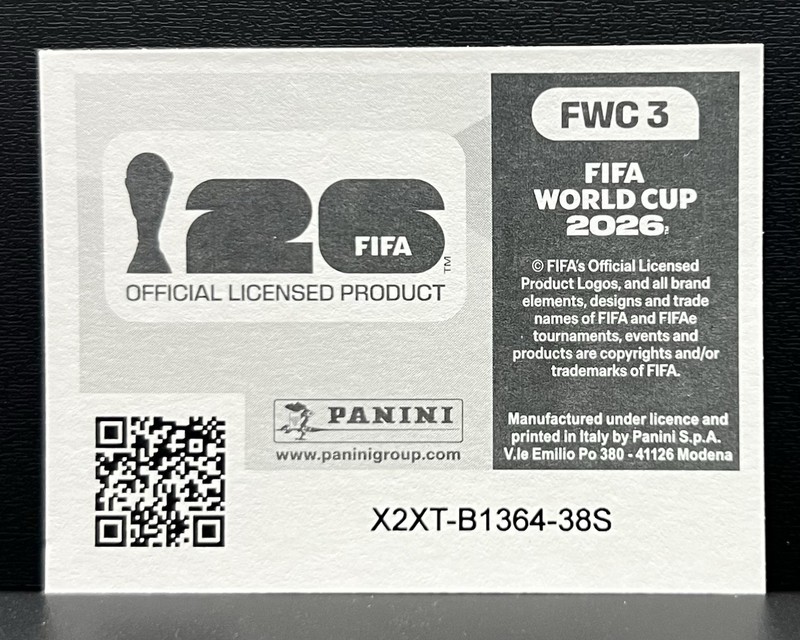 2026 Panini FIFA World Cup Holofoil Sticker Mascots Mexico Canada United States view 2