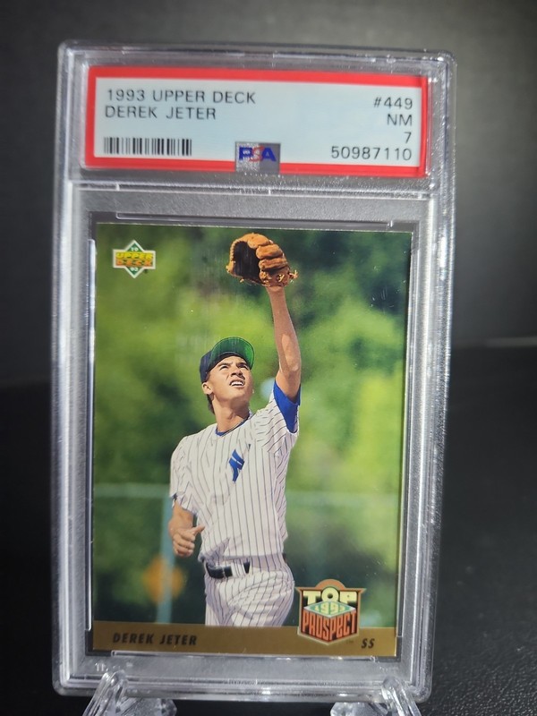 1993 Upper Deck Derek Jeter (RC) PSA 7 SS New York Yankees 