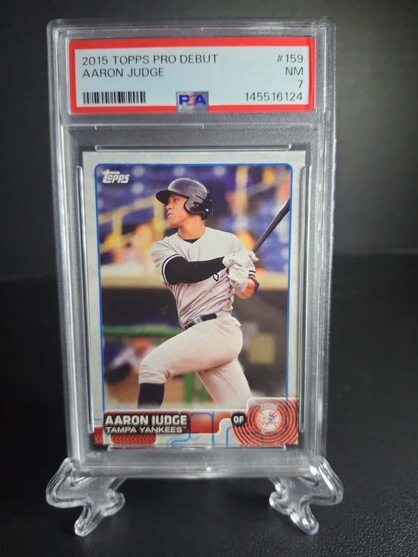 2015 Topps Pro Debut Aaron Judge PSA 7 Tampa Yankees New York Yankees