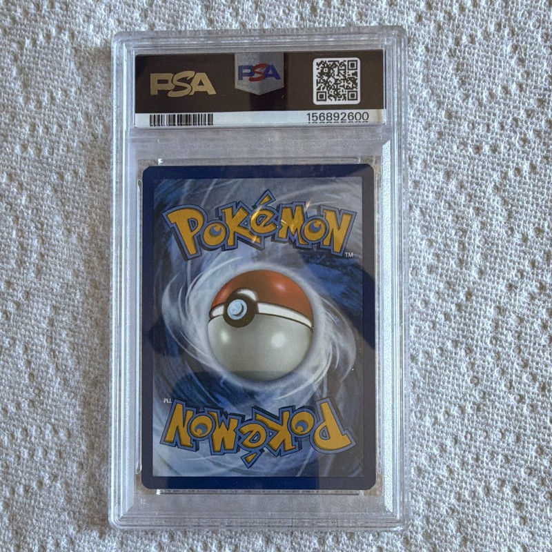 The Pokemon Company Pikachu SM162 SM Black Star Promo Holo English PSA 7 view 2