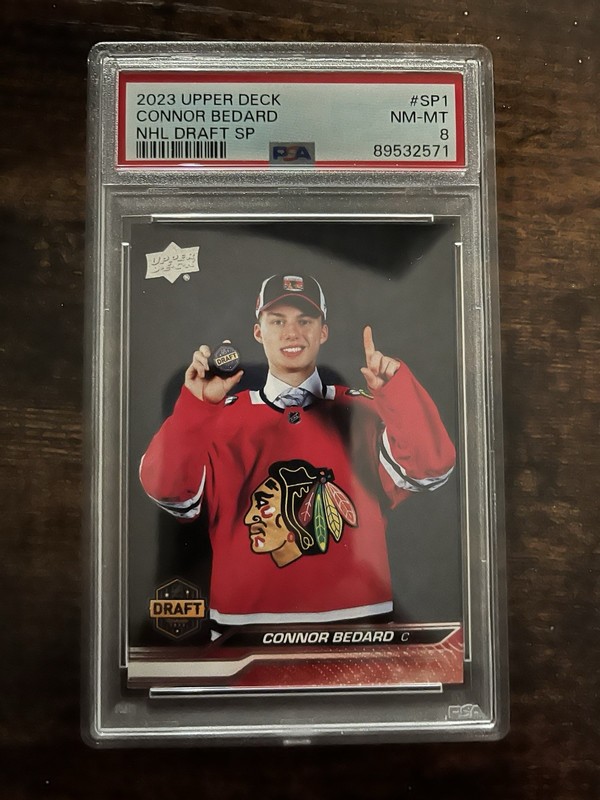 2023-24 Upper Deck Series 1 - 2023 Nhl Draft Sp Connor Bedard #SP-1 (RC) view 1