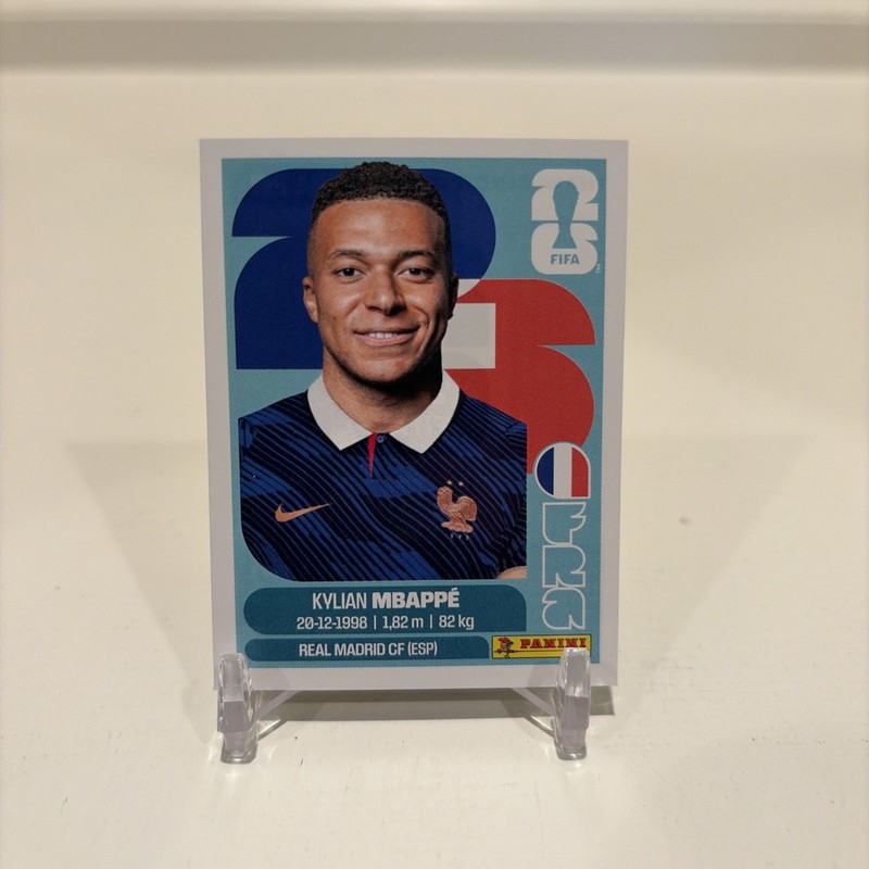 Kylian Mbappe FIFA World Cup 2026 Sticker Panini FRA20
