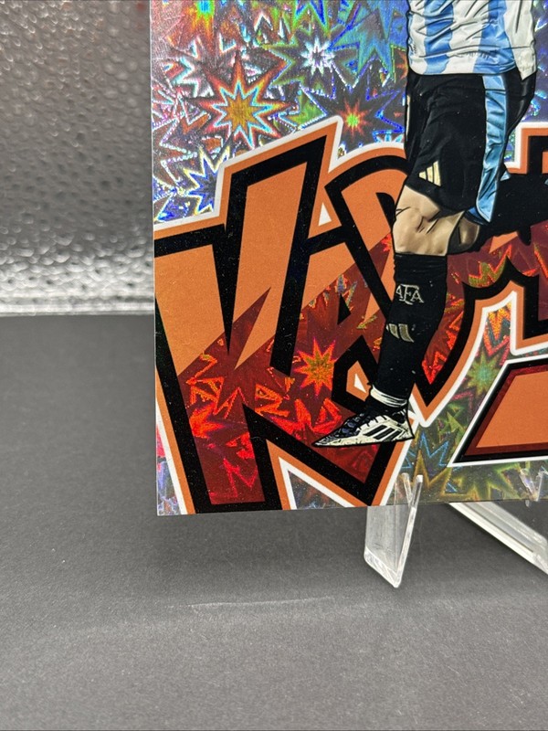 2025-26 Donruss Road To World Cup Lionel Messi OVERSIZED Kaboom #1 view 2