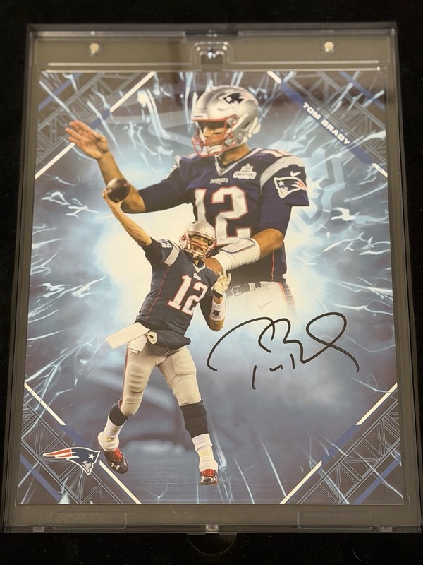 2025 Under Wraps Tom Brady Emanate Auto #10/10 Patriots GOAT!🔥🔥Fanatics