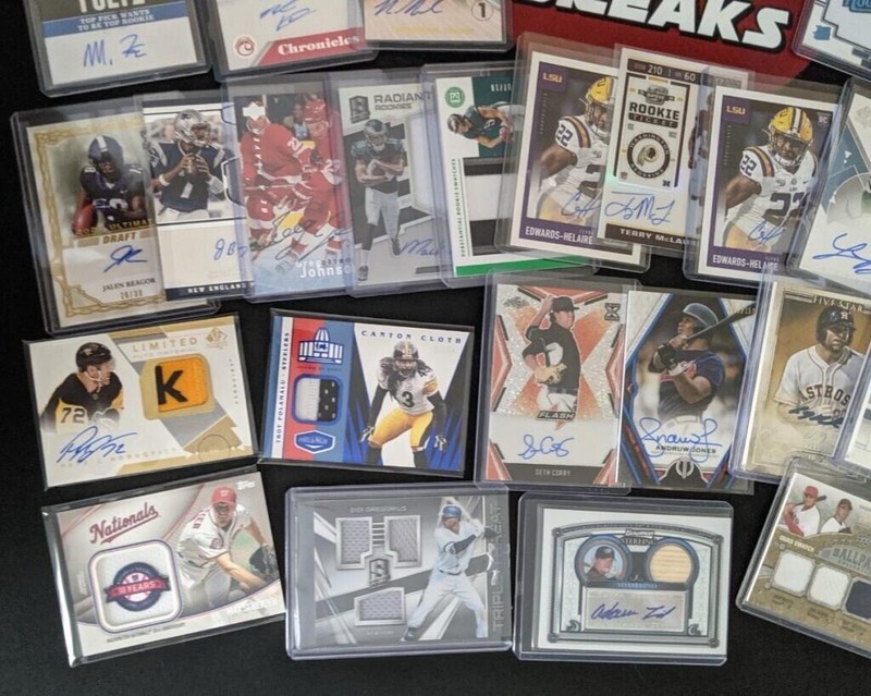 FamFinds MLB Baseball🔥🔥Hotpack Repacks Graded Auto Patch Numbered 15+ Cards
