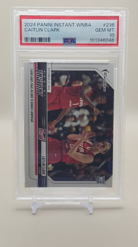 2024 Panini Instant WNBA Caitlin Clark #236 - PSA 10 GEM MT ROOKIE