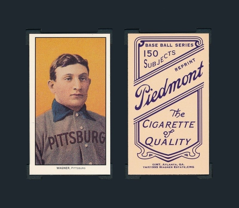 1909-11 T206 Honus Wagner  RC ~ Official 1995 Wagner Estate Reprint Card