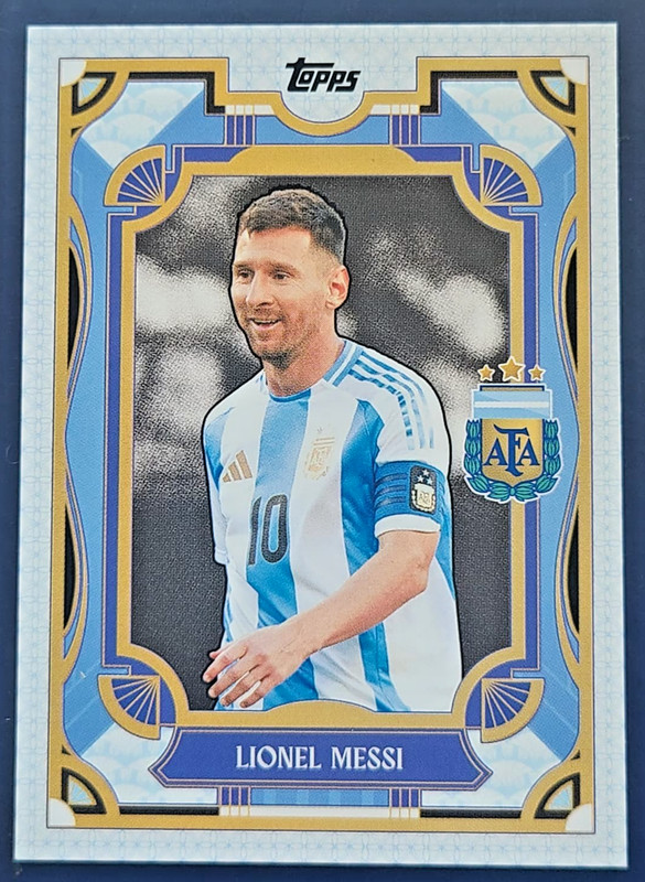 Lionel Messi 2024-25 Topps Argentina Team Set #36 Base