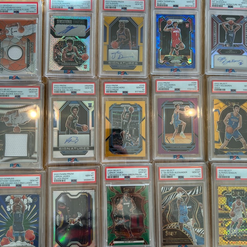 Ultimate Basketball SLAB Mystery Chase Pack Guaranteed One PSA Graded Card! 