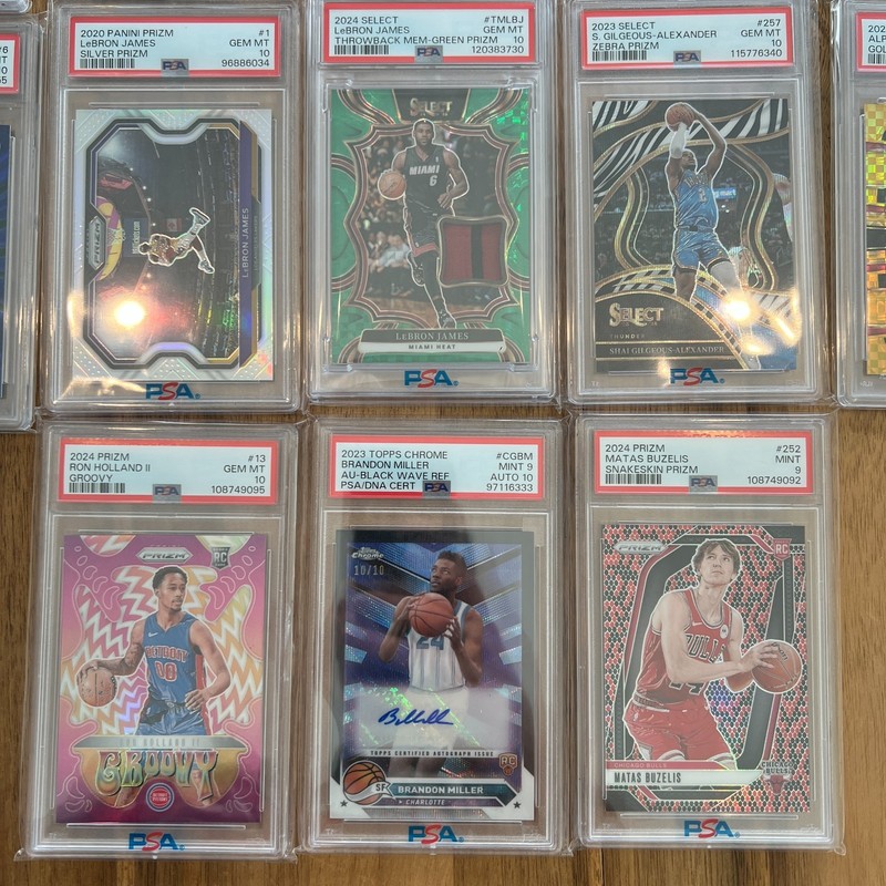 Ultimate Basketball SLAB Mystery Chase Pack Guaranteed One PSA Graded Card!  view 2