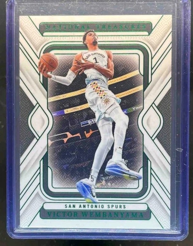 2024-25 National Treasures Victor Wembanyama Emerald #5/5!!! 🔥 🔥 