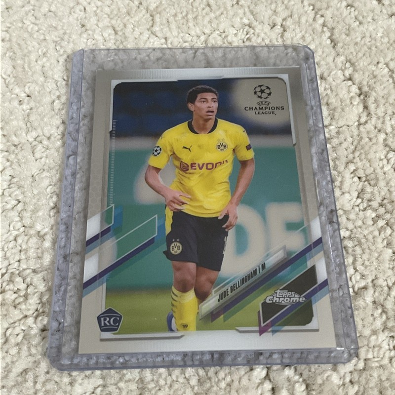 Jude Bellingham 2020-21 Topps Chrome UEFA Champions League #68 RC Mint NM+