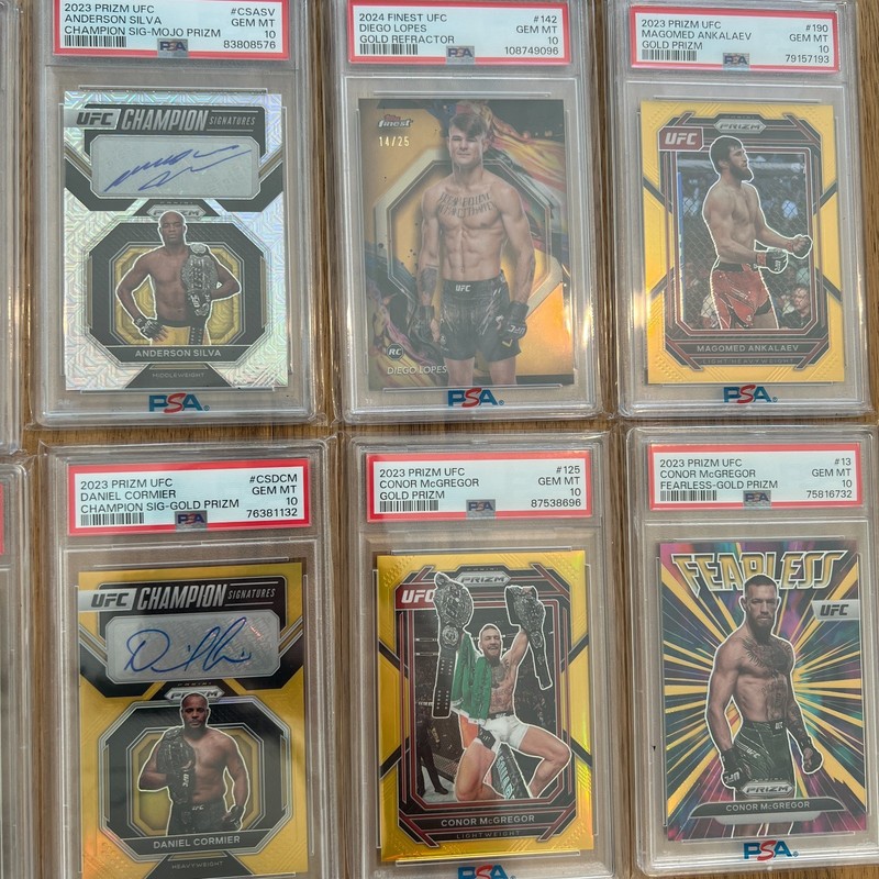 Ultimate UFC SLAB Mystery Chase Pack Guaranteed One PSA Graded Card!  view 2