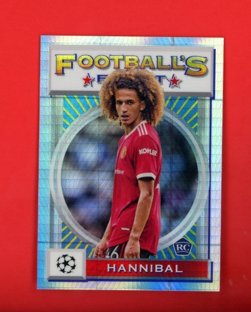 2021-22  Topps Finest Flashback #168 HANNIBAL Rookie Prizm Refractor  04/35